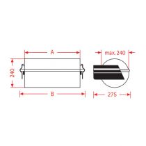 Artikel Papier Folien Wand Abroller ZAC 75 cm