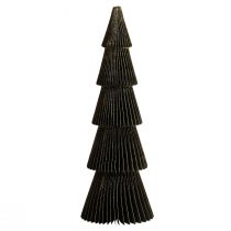 Artikel Papier Weihnachtsbaum Papier Tannenbaum Schwarz H60cm