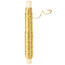 Artikel Papierkordel Draht umwickelt Ø0,8mm 22m Gold
