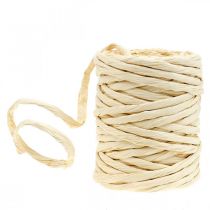 Papierkordel 6mm 23m Natur