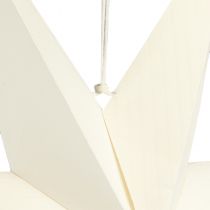 Artikel Papierstern Lampe Weiß - Weihnachtliche Deko 75x20cm, 2er Set für stimmungsvolle Beleuchtung