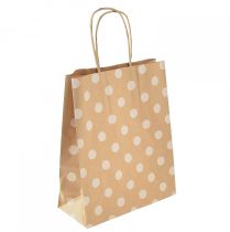 Geschenktaschen Papiertragetaschen Punkte 18×22cm 50 St