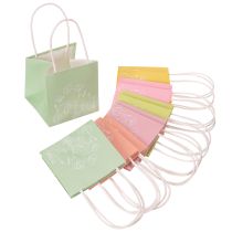 Artikel Florale Geschenktüten im Set – Kleine Papiertüten 12cm – 12 Stück für besondere Anlässe