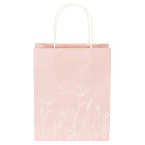 Artikel Geschenktüten aus Papier mit Blumendesign und Tragegriff 20x6x25cm – 6 Stück
