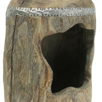 Artikel Deko Skulptur Paulownia Holz Ø15cm H39cm