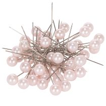 Artikel Perlkopfnadeln Rosa Ø10mm 60mm