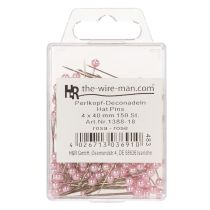 Artikel Perlkopfnadeln Rosa Ø4mm 4cm 150 St