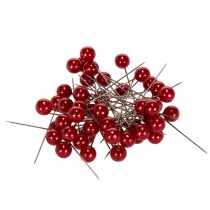 Artikel Perlkopfnadeln Rot Ø10mm 60mm