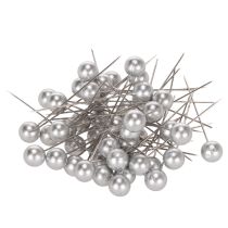 Artikel Perlkopfnadeln Silber Ø10mm 60mm