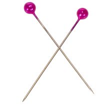 Artikel Perlkopfnadeln Ø 4 mm, 40 mm, Pink, 150 Stück, für Floristik