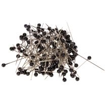 Artikel Perlkopfnadeln Schwarz Metall Kunststoff Ø4mm 40mm 150 Stück