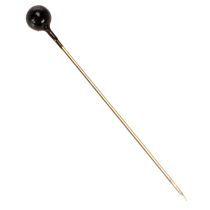 Artikel Perlkopfnadeln Schwarz Metall Kunststoff Ø4mm 40mm 150 Stück