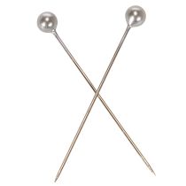 Artikel Perlkopfnadeln Silber 4 mm Ø 40 mm Länge Floristik 150 Stück