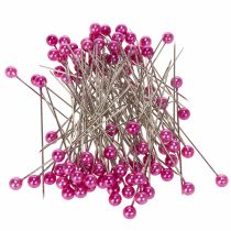 Artikel Perlkopfnadeln Ø6mm 65mm Pink