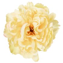 Artikel Künstliche Pfingstrose 60cm Gelb mit großer Blüte im 3er-Set für Dekorationen
