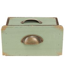 Artikel Pflanzkasten Holz Schubladen Set 2St - Shabby Deko Vintage Look