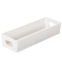 Artikel Tablett rechteckig Kunststoff 32cm mit Griffen Hellgrau