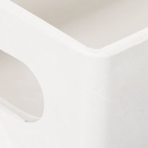 Artikel Tablett rechteckig Kunststoff 32cm mit Griffen Hellgrau