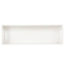 Artikel Tablett rechteckig Kunststoff 32cm mit Griffen Hellgrau