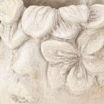 Artikel Pflanzkopf Blumentopf Mädchenkopf Beton Optik Deko Kunstpflanzen