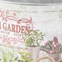 Artikel Pflanzkübel Rund Metall Fresh Garden 21cm dekorativ robust vielseitig