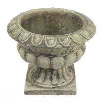 Artikel Pflanzschale Pflanzkübel Pokal Antik Beton Ø20cm H16,5cm