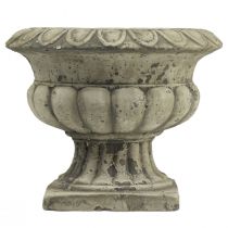 Artikel Pflanzschale Pflanzkübel Pokal Antik Beton Ø20cm H16,5cm