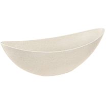Artikel Pflanzschiffchen Pflanzschale Beige Meliert L38,5cm 3St - Ideal für Floristen