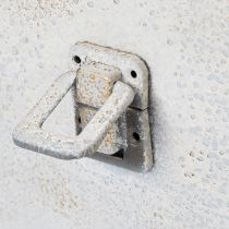 Artikel Metalltasche Vintage Grau 28 cm mit Henkel für vielseitige Deko-Ideen