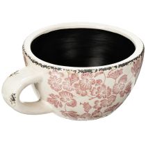 Artikel Tasse als Pflanzgefäß Vintage Deko aus Keramik 18cm