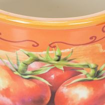 Artikel Tomaten Pflanztöpfe Set aus Keramik in 3 Größen – Dekorative Blumentöpfe für Kräuter und Trockenblumen