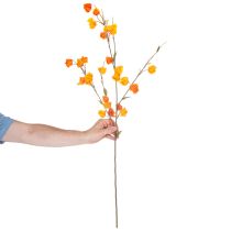 Artikel Lampionblume künstlich Physalis-Zweig 95cm Orange Innenbereich