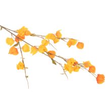 Artikel Lampionblume künstlich Physalis-Zweig 95cm Orange Innenbereich