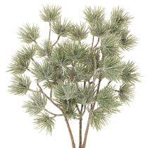Artikel Künstlicher Tannenzweig Kunststoff grün 55cm 3er Set für Winterdekoration