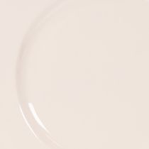 Artikel Teller rund Kunststoff 17 cm apricot 6 Stück Dekoration