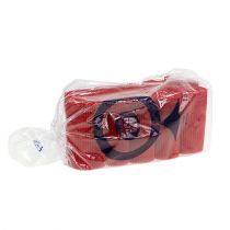 Artikel Plisseemanschetten Rot 8,5cm 100 St.