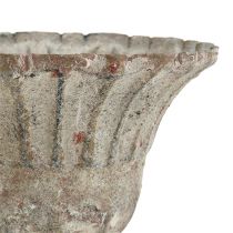 Artikel Pokal Grau Antik Optik Ø12cm H13,5cm