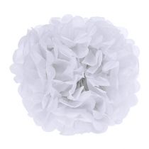 Artikel Pompom Papier Ø30cm Weiß 5St