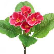 Primeln künstliche Blumen Schlüsselblumen Pink H25cm