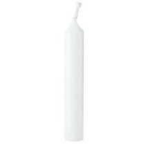 Artikel Puppenkerzen 10mm Weiß Wiedemann - 50 Stück für Deko-Projekte
