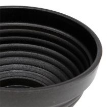 R-Schale Plastik Anthrazit Ø13cm, 10 St