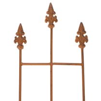 Artikel Metall Rankgitter mit Herzform 98 cm Rankhilfe für Kletterpflanzen Außenbereich