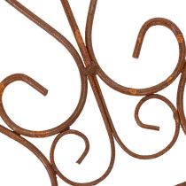 Artikel Metall Rankgitter 64cm für Rosen und Kletterpflanzen im Blumenbeet