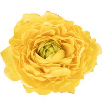 Artikel Künstliche Ranunkel Dekoblume 51cm in Gelb Grün Detailgetreu Pflegeleicht 3er Set
