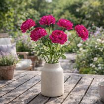 Artikel Künstliche Ranunkel 51cm Pink im 3er-Set für vielseitige Raum- und Eventdekoration