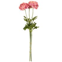 Artikel Künstlicher Pfingstrosenbund Rosa 51cm - Elegante und Zeitlose Dekoration 3 Stück