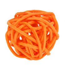 Artikel Rattanball Orange Gelb Apricot 72St
