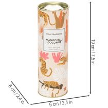 Artikel Raumduft Diffuser aus Glas, 2er-Set, 6 x 6 x 19 cm, für Innenräume