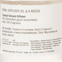 Artikel Raumduft Diffuser aus Glas, 2er-Set, 6 x 6 x 19 cm, für Innenräume