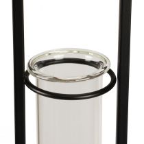 Reagenzglas Deko zum Hängen Minivasen Glas H22,5cm 2St
